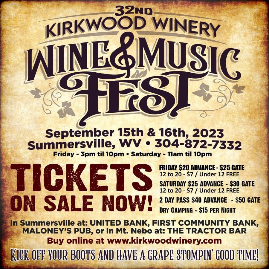 wine music fest popup